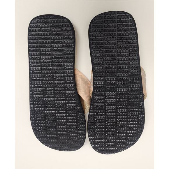 Corkys Sunsational Metallic Gold Women’s Flip Flop Shoes Size US 8 - Picture 7 of 8